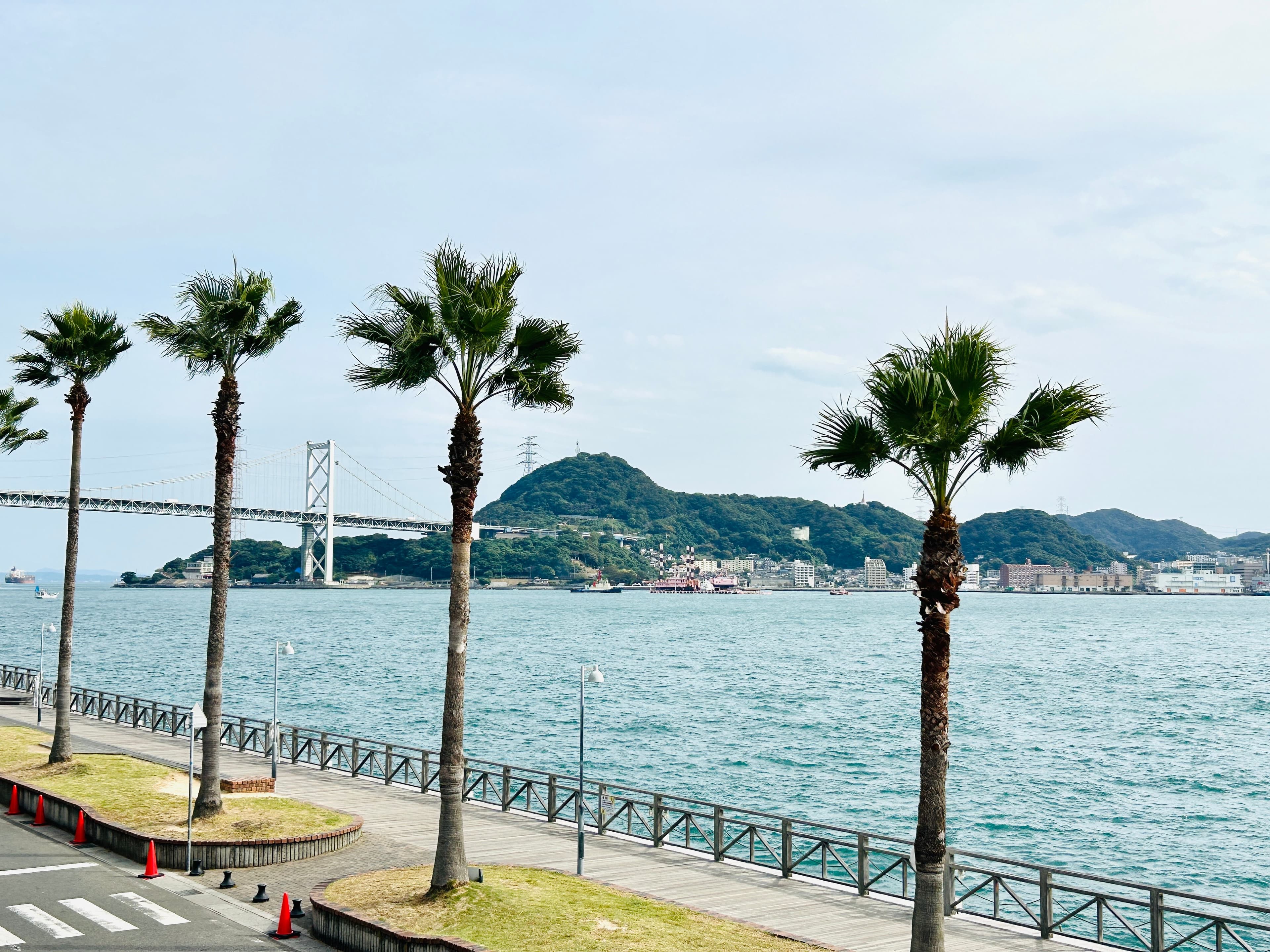 関門海峡の風景